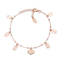 Bracciale Amen Donna Bobolini in Argento BRCUBIFER - BRCUBIFER